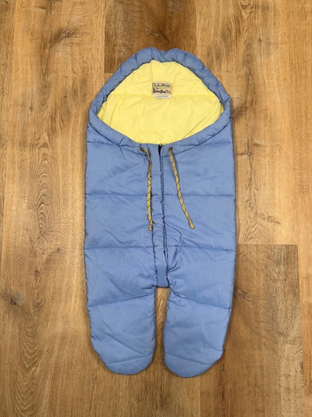 Vintage L.L. Bean Baby Bag Insulated Bunting Newborn Up To 15 Lbs